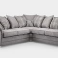 Verona Scatterback Sofa Grey Large Corner