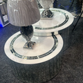 Bianco Round Coffee Table Set