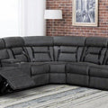Corner Leather Recliner Sofa