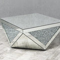 Crushed Crystal Diamond Coffee Table