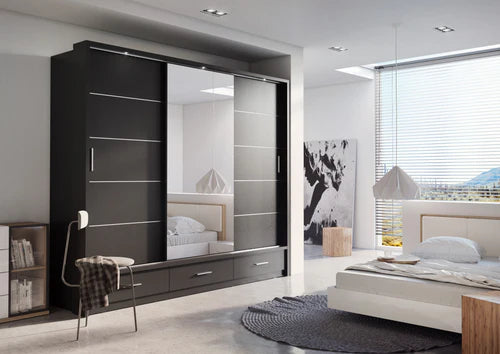 Sliding Door Wardrobe 250cm