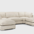 Inga Sofa Beige U Shape Corner