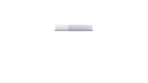 Rectangular object with a white center on a green background