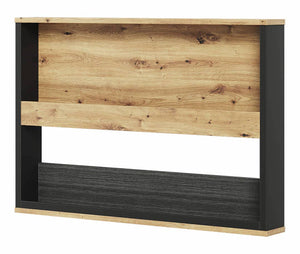 oak artisan base spot wall shelf