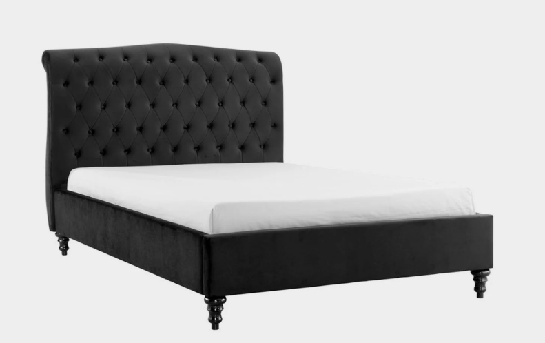 Rosa Bed Black Bed
