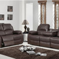 Valencia Leather Recliner Sofa 3 and 2